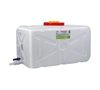 Tanica per acqua 50L/96L/150L Alimentare Familiare Grado Serbatoio In Plastica Sovradimensionato Spessore Vasca Dell'acqua Vasca Rettangolare Orizzontale Scoperta Serbatoio Grande Capacità(Size:96L)
