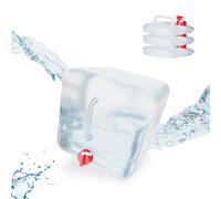 Tanica per acqua con rubinetto set 4 contenitori con rubinetto pieghevole