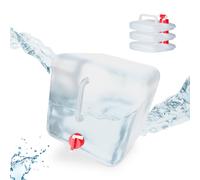 Tanica per acqua con rubinetto set 4 contenitori con rubinetto pieghevole