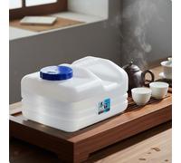 Tanica per Acqua Piatta da 10L Design Piatto Salvaspazio Tappo a Tenuta Stagna
