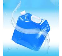 Tanica per Acqua Pieghevole,4 PCS Taniche Pieghevoli per Acqua da 10 L - Contenitore per Acqua con Coperchio Ermetico - Senza BPA - Qualità Alimentare per Campeggio, Escursioni