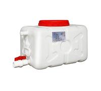 Tanica per Acqua Viaggio All'aperto Serbatoio Di Acqua 25L/50L/100L/150L for Uso Domestico Botti Esterno Spessore Rettangolo Bianco Bulk Esterna (Size:100L)