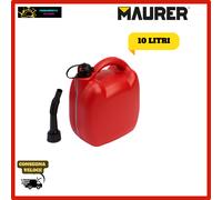TANICA PER BENZINA GASOLIO OMOLOGATA CON BECCUCCIO 5 10 20 LITRI CARBURANTE
