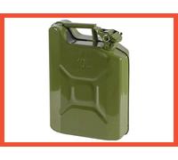 Tanica per Benzina Omologata 5 10 20 Litri LT Metallo Carburante Gasolio Verde
