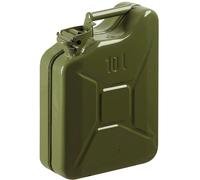 Tanica per carburante in metallo 10 l Verde scuro