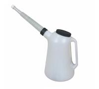 Tanica per Olio con Beccuccio Lungo Materiale HDPE per Manutenzione Auto,