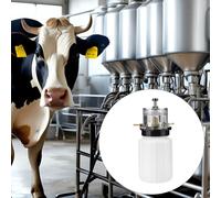 Tanica per olio per mungitrice portatile, facile da usare, a prova di