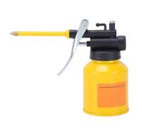Tanica per olio per pompa manuale da 200 ml con oliatore per lubrificazione in metallo con beccuccio dritto da 80 mm per macchinari di fabbrica per auto e moto