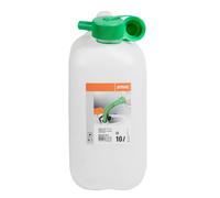 Tanica porta benzina colore arancio o trasparente in vari formati - Seleziona: 10 L trasparente