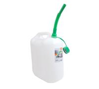 Tanica porta benzina colore arancio o trasparente in vari formati - Seleziona: 20 L trasparente