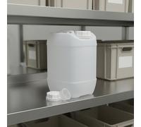 Tanica Quadrata Impilabile Resistente Contenitore HDPE per Industria, Magazzino