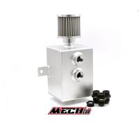 TANICA recupero vapori olio decanter CON PARATIE raccordi AN10 ORB 10-AN 2 LITRI