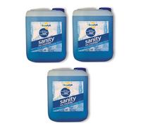 TANICA SANITY DA 5 LITRI - WC ACQUE NERE CAMPER COMPARABILE AQUA KEM - 3 PEZZI
