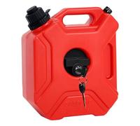 Taniche per olio per auto, 1,3 galloni, contenitore liquido portatile con serratura, per auto, moto, barca, tosaerba, SUV e officina, multiuso per campeggio, giardinaggio, lavori in cortile e