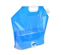 Taniche Pieghevoli Acqua Potabile, 10L Sacchetto Campeggio Serbatoio Contenitore, Anica d'Acqua Flessibile, Borsa Porta Acqua Tanica con Rubinetto per Escursionismo Campeggio Picnic Viaggio (10L)