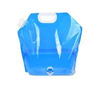 Taniche Pieghevoli Acqua Potabile, 5L Sacchetto Campeggio Serbatoio Contenitore, Anica d'Acqua Flessibile, Borsa Porta Acqua Tanica con Rubinetto per Escursionismo Campeggio Picnic Viaggio (5L)