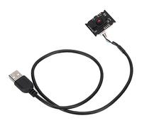 TANIQIACA 3 MP OV3660 Chip Camera Module, 64° Wide Angle 3.5mm Manual Center Webcam Board, USB2.0 Interface, Multi System Support, HBVCAM 3M2111 V22 Model, with USB Cable