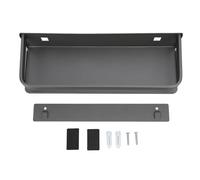 TANIQIACA Simple Aesthetic Wall Mounted Bathroom Rack, Multifunctional Floating Shelves for Bathroom Kitchen Storage, sturdy Stainless Steel, Large Capacity, Strong Adhesive, No Drill Insta (30cm)