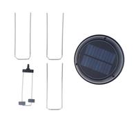 TANIQIACA Solar Powered Water Agitator, 5V 0.5W Solar Wiggler for Bird Baths with Bracket, Super Quiet Solar Water Agitator for Garden Pond, Rock Garden Decoration (157 Characters)