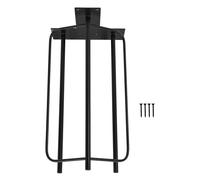 TANIQIACA Wall Mount Saddle Rack, Heavy Duty Double Bar Saddle Stand, Thickened Iron Horse Tack Storage Organizer for English & Western Saddles, Pads, and Blankets (Barn & Stable)
