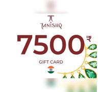 Tanishq Gold and Diamond Jewellery Gift Card 7500 INR Key - INDIA