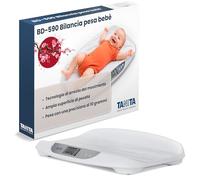 TANITA BD-590 Bilancia Digitale per Bambini con Misuratore di Lunghezza Bianco