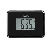 TANITA HD-386 La Bilancia da Bagno Digitale più Piccola al Mondo, Facile da Trasportare, Colore Nero, Perla