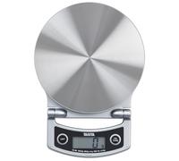 TANITA KD-400 Bilancia cucina digitale 5 kg, inox, pieghevole, argento, LCD