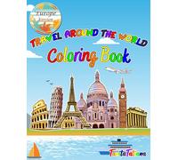 Tanitatatiana Travel Around The World Coloring Book (Tascabile)