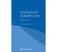 Tanja E J Kleinsorge Council of Europe (CoE) (Tascabile)