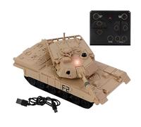 Tank giocattolo - Autentico serbatoio del serbatoio RC giocattolo | Elementi di gameplay strategici Tank RC a 360 gradi | Presente favorevole per la gara di corse per hobby outdoor gioco per bambini a