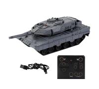 Tank giocattolo - Modello a 2,4 GHz, auto ricaricabile | Veicolo di controllo remoto con rotazione a 360 gradi, giocattolo da gare per hobby per la raccolta di regalo di intrattenimento per ragazzi pe