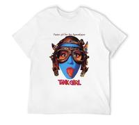 Tank Girl Retro Cult Movie Men's T Shirt Fashion Spring Summer Casual Short Sleeve O Neck White S