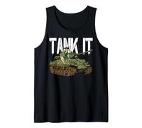 Tank It Pinup Girl e Army Tank per Military Boy Canotta