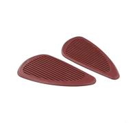 Tank Pad 3D per Presa per sicura Marrone Tank Pad 3D per Presa | Silicone per premium, nero opaco, presa per sicura, protegge da , universale(Dark Brown)