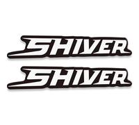 Tank Pad Adesivi Per Serbatoio Carburante Laterale Per Aprilia SL 750 900 Shiver 2018-2023, Manopole, Kit Carburante E Olio, Adesivi Per Ginocchia Adesivo Serbatoio(BIANCO)