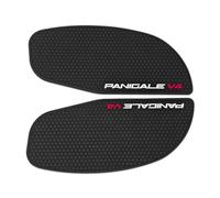 Tank Pad Adesivi Per Serbatoio Carburante Laterale Per Ducati Panigale V4 2025, Panigale V4S 2025, Protezione Ginocchia, Adesivo Adesivo Serbatoio(NERO 2)