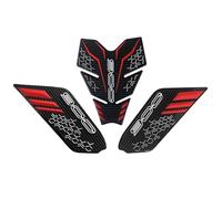 Tank Pad Adesivi Per Serbatoio Carburante Laterale Per K&awasaki Per Z900 Per Z900SE Per Z 900 SE 2019-2025, Ginocchiere Antiscivolo Per Serbatoio Adesivo Serbatoio(ROSSO,X-1)