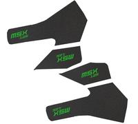 Tank Pad Adesivo Per Moto, Protezione Serbatoio Carburante Per H&onda GROM MSX 125, Protezione Per Trazione Serbatoio, Adesivi Per Presa Ginocchia Adesivo Serbatoio(VERDE)