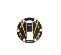 Tank Pad Adesivo Per Serbatoio Laterale Per Aprilia Shiver 750 900, Adesivi Racing, Protezione Serbatoio Olio In Gel, Adesivo A Spina Di Pesce Adesivo Serbatoio(Giallo,X-3)