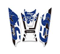 Tank Pad Adesivo Per Serbatoio Laterale Per B&MW F800GS 2024 F 800GS F800 GS Adesivi Serbatoio Laterale Ginocchio Adesivo Tappetino Antiscivolo Adesivo Serbatoio(BLU,X-1)