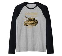 Tank Tiger, WW2, PzKpfw VI, Storia dell'Esercito, Germania Maglia con Maniche Raglan