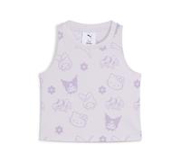 Tank top a coste PUMA x HELLO KITTY AND FRIENDS per bambini, Abbigliamento, Lilac Frost, 3-4Y 3-4Y