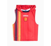 Adidas - Spain Reconstructed Crop Top - - Sport - Donna - Rosso - XS