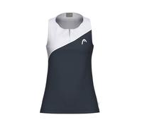 Head Spirit Tank - Top da Donna, Blu Navy/Bianco, L