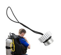 Tank Valves Cover - Threaded Dust Cap Plug Covers For Din Scubas,Dust Plug Cover With Rope, Diving DIN Tank Regulator Industrial ProtectorEffortless Plugs Extraction: