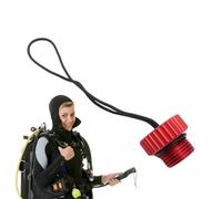Tank Valves Cover - Threaded Dust Cap Plug Covers For Din Scubas,Dust Plug Cover With Rope, Diving DIN Tank Regulator Industrial Protector Dustproof Safety Gear Accessories