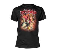TANKARD - THE MORNING AFTER BLACK T-Shirt, Front & Back Print Small