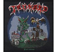 Tankard Toppa One Foot IN The Grave Patch 10 x 10 cm