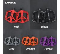 TANKE MTB Bike Pedale in nylon allargato antiscivolo DU + 1 cuscinetto Bicicletta Mountain Bike Accessori per ciclismo fuoristrada Piatto BMX universale